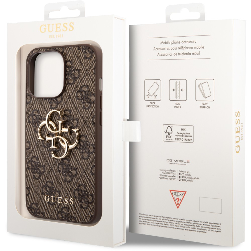 Ekskluzywne etui z Guess 4G Big Metal Logo